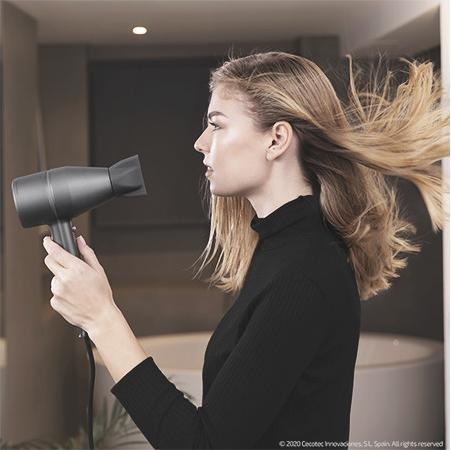 Produktbild Cecotec Bamba IoniCare 5500 PowerStyle Hair Dryer 1800W with HairCare Technology Dark Grey (1800 W)