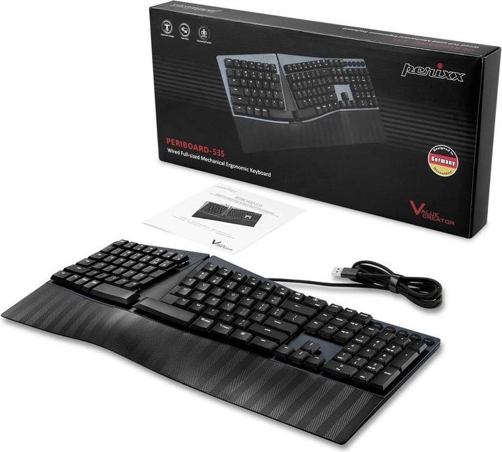 Produktbild Perixx PERIBOARD-535 (DE, Kabelgebunden)