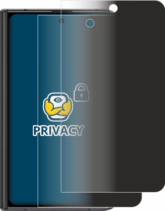 Actual product image BROTECT Anti-spy privacy film Blue light protection film (2 Piece, Google Pixel Fold)