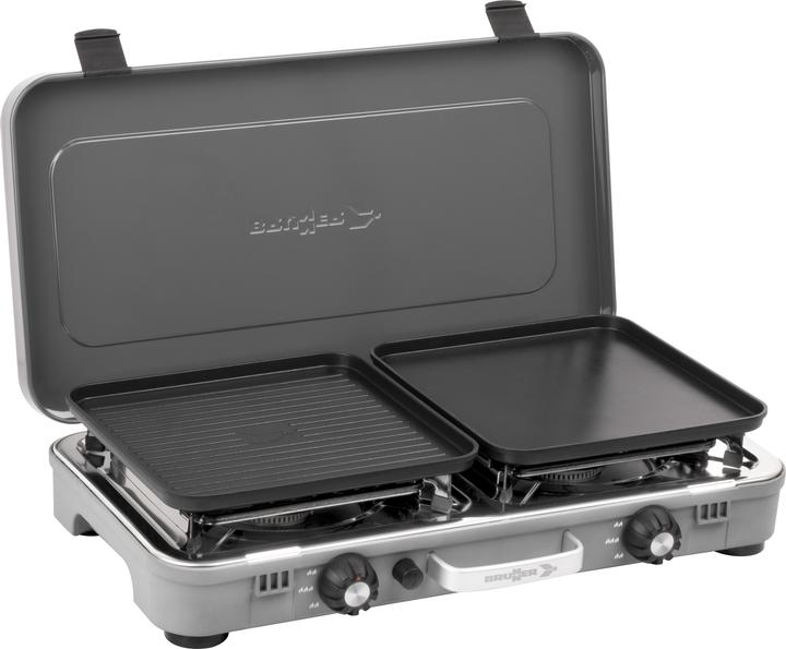 Actual product image Brunner Devil Kookmaster gas cooker, 50 mbar, incl. grill plates