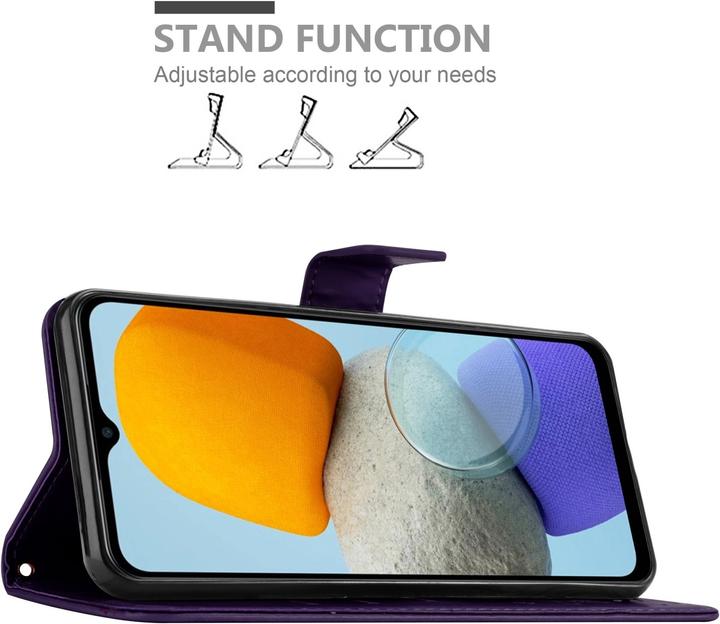 Image du produit Cadorabo Housse Flower Book pour Samsung Galaxy M23 5G (Samsung Galaxy M23 5G)
