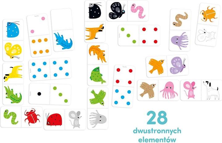 Actual product image Czuczu Domino colour game