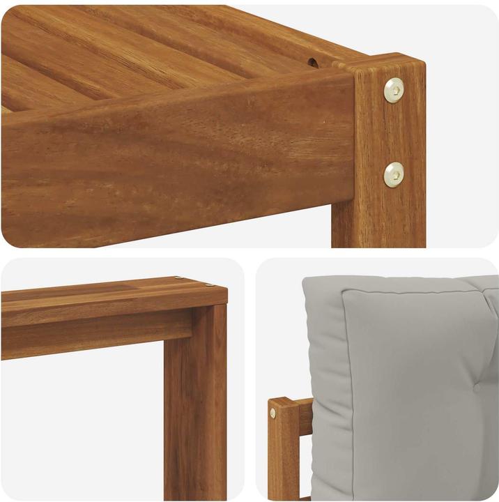 Produktbild vidaXL Gartenmöbel Set