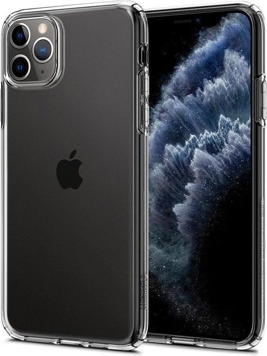 Actual product image Spigen liquid crystal (Apple iPhone 11 Pro Max)