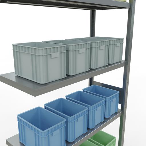 Image du produit Schulte Lagertechnik Système enfichable Élément suivant MULTIplus330 avec traverse de longueur