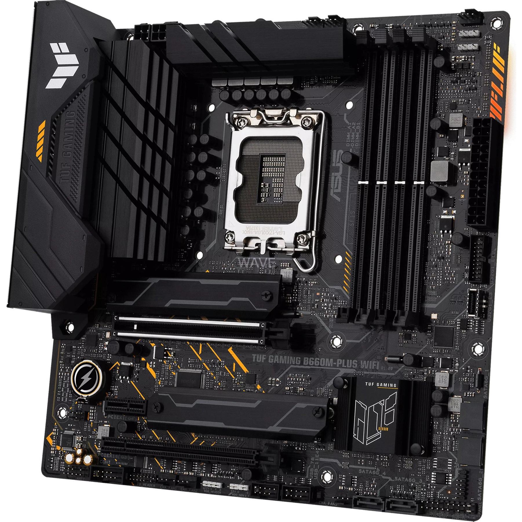 ASUS TUF GAMING B660M-PLUS (LGA 1700, Intel B660, Mini-ATX), Mainboard