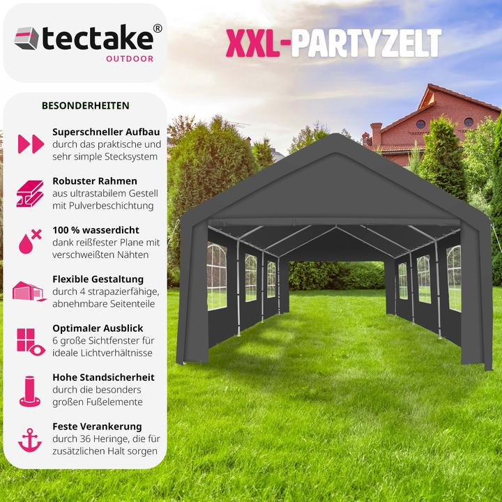 Produktbild tectake Garten (600 cm, 400 cm)