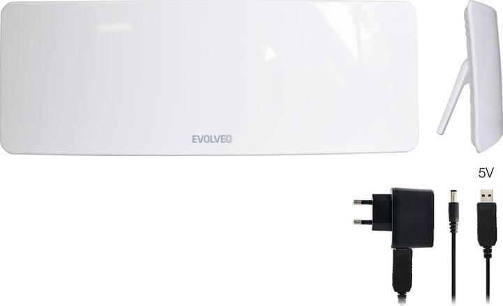 Evolveo Xany 1 LTE television antenna Indoor 50 dB (Indoor antenna, 50 dB, DVB-T / -T2, LTE)