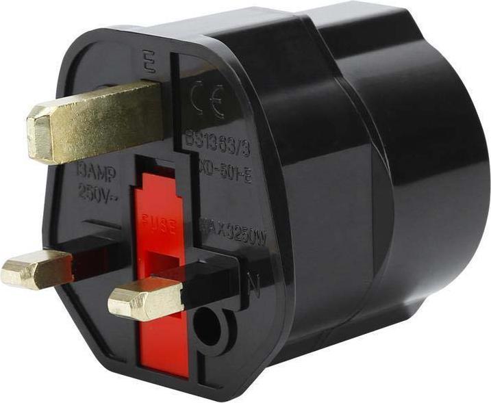 Image du produit Intirilife Adaptateur de prise UK type G vers UE
