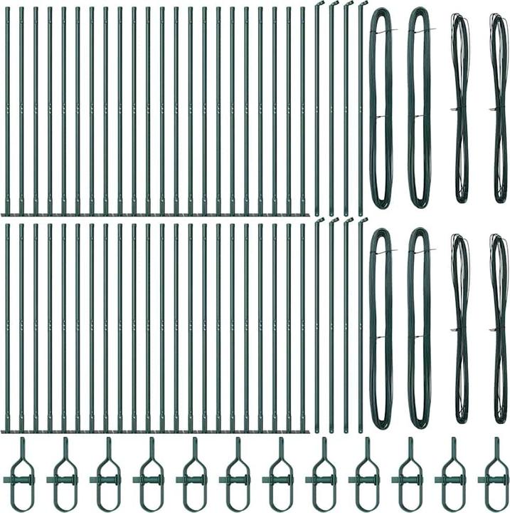 Actual product image vidaXL Zaunpfosten
