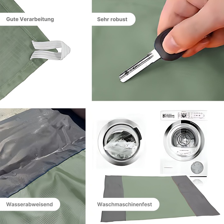 Produktbild Hermex Sandfreie Stranddecke Strandmatte Strandtuch Liegetuch Picknickdecke