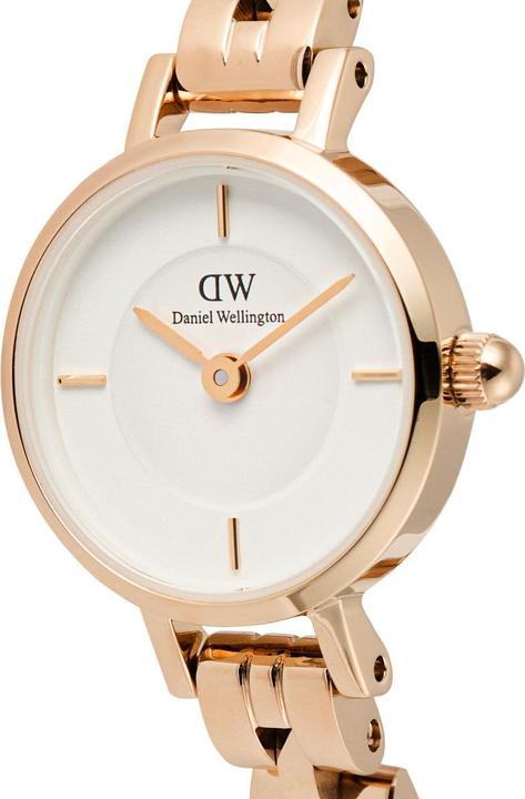 Immagine prodotto Daniel Wellington - Petite Mini 19 Arch 3-Link White Rose Gold DW00100854 (Orologio da polso analogico, 19 mm)