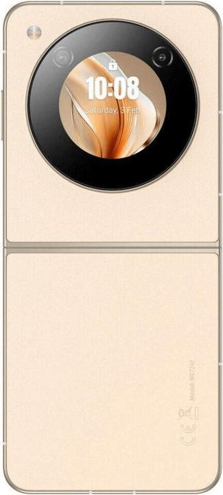 Actual product image ZTE NUBIA FLIP 5G DS 8+256 ITA SUNSHINE GOLDEN (256 GB, Golden, 6.90", Dual SIM, 5G)