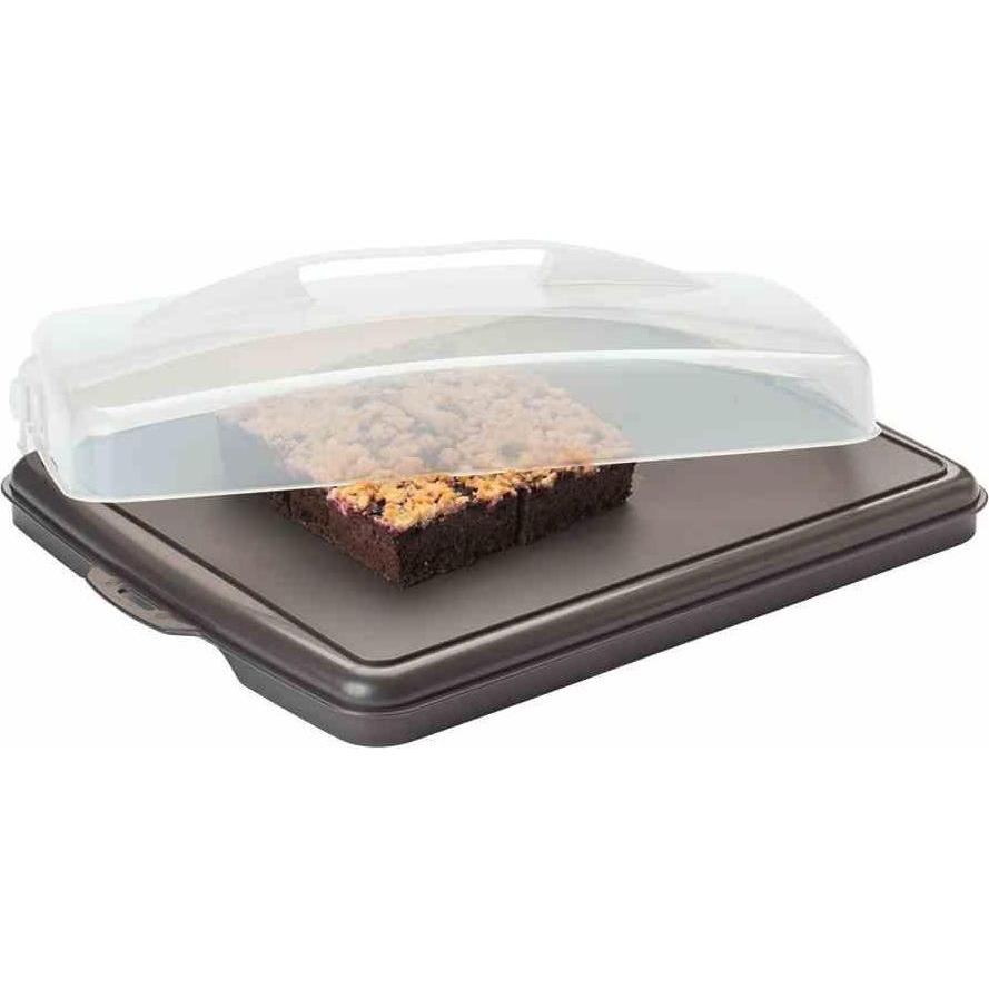 Alpfa Kuchenbutler 'Blechkuchen-Safe Maxi', Kuchentransportbox, Grau