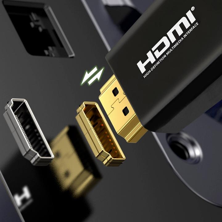 Actual product image Belkin High Speed HDMI 2m HDMI Cable HDMI Type A (Standard) Black (2 m, HDMI)
