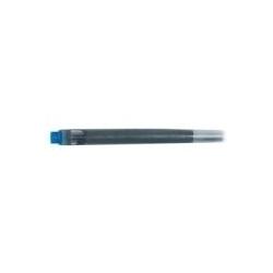 Parker Pen, Schrijfpennen, Grote Capaciteit Inktpatronen Quink, Zwart Permanent (Zwart, 5 x)