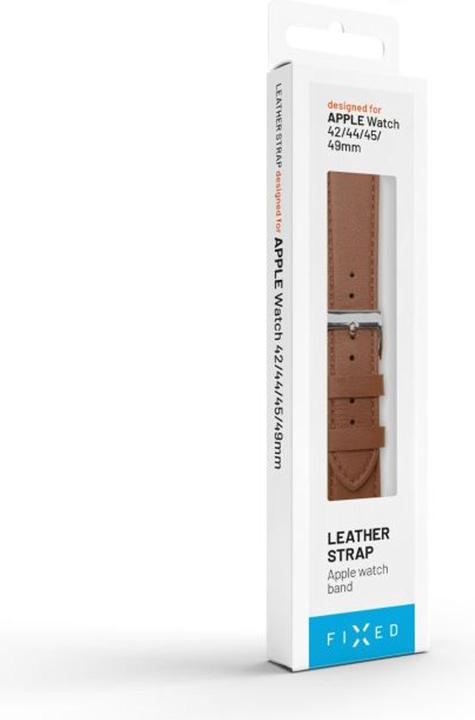 Produktbild Fixed Lederarmband für Apple Watch 42/44/45/49 mm, braun (Leder)