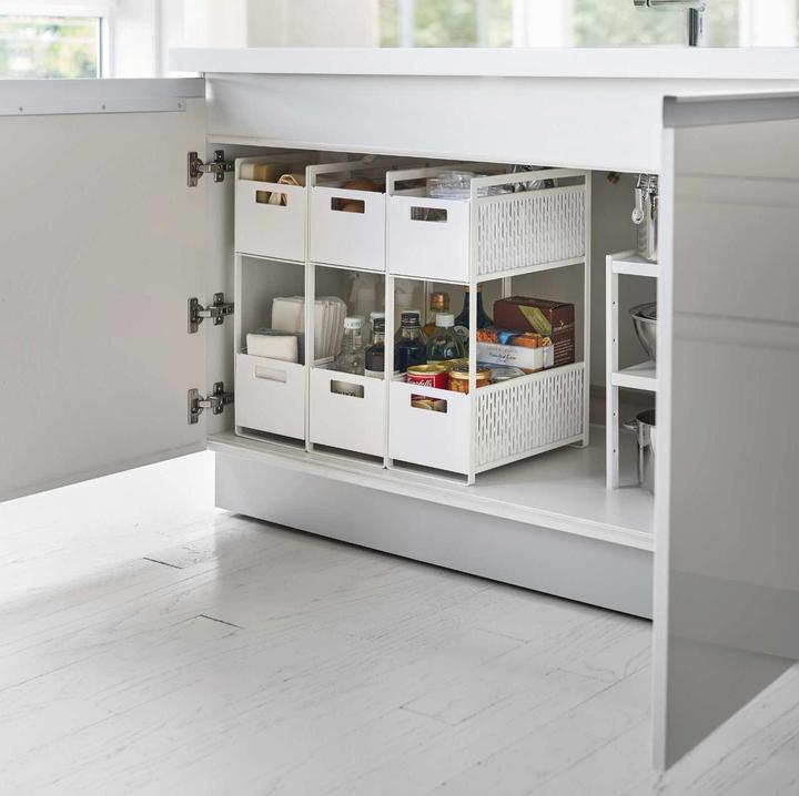 Produktbild Yamazaki Aufbewahrungskörbe mit Ständer TOWER (1 x)