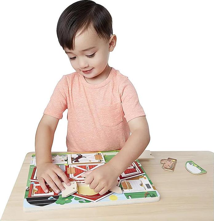 Produktbild Melissa & Doug Magnetic Farm Hide & Seek