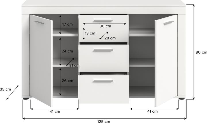 Produktbild Xonox Home Jam (125 x 35 x 80 cm)