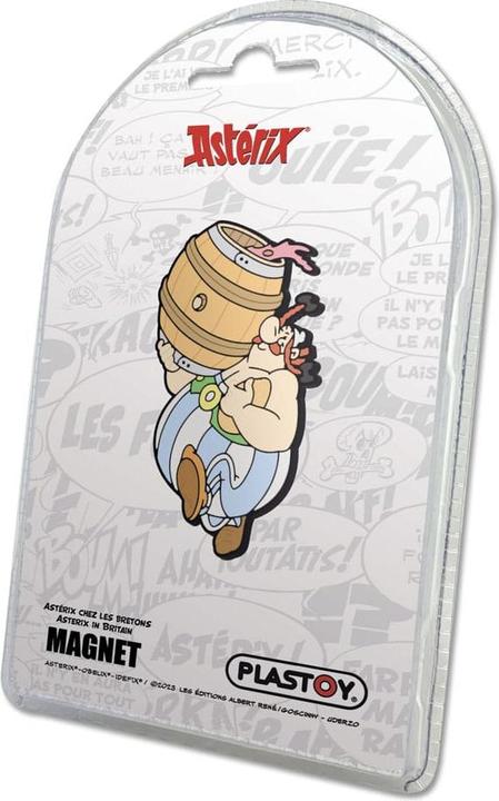 Image du produit Plastoy - Astérix - Aimant en gomme Astérix chez les Bretons (1x)