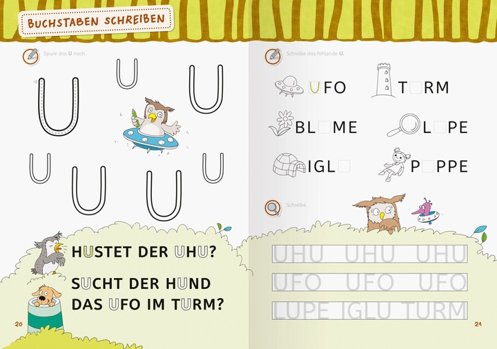 Immagine prodotto Ravensburger Mein grosses Schulstartbuch: Lesen Schreiben Rechnen (Tedesco, Kirstin Jebautzke, 2024)
