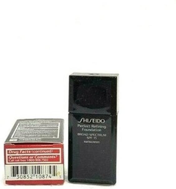 Immagine prodotto Shiseido Fondotinta liquido perfezionatore D10 Golden Brown 30ml SPF15 (Marrone dorato)