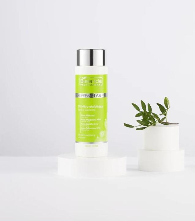 Immagine prodotto Bielenda Tonico professionale Supremelab Sebio Derm 5% Micro-Exfoliating 5% Micro-Exfoliating Tonic With (Tonico per il viso, 200 ml)