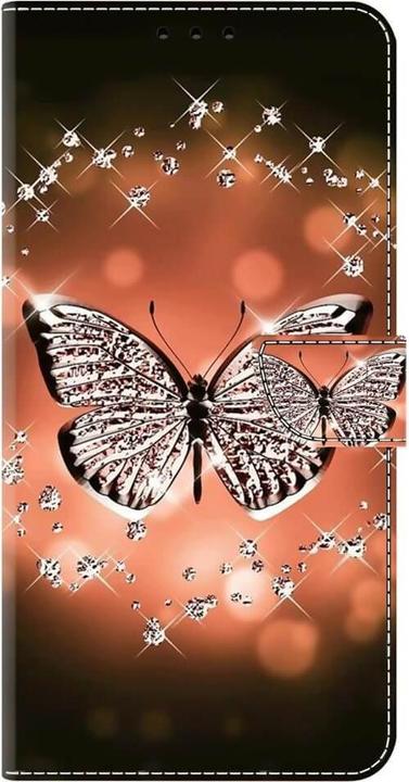 Actual product image Cover-Discount 3D effect Crystal Butterfly case (Samsung Galaxy S24)
