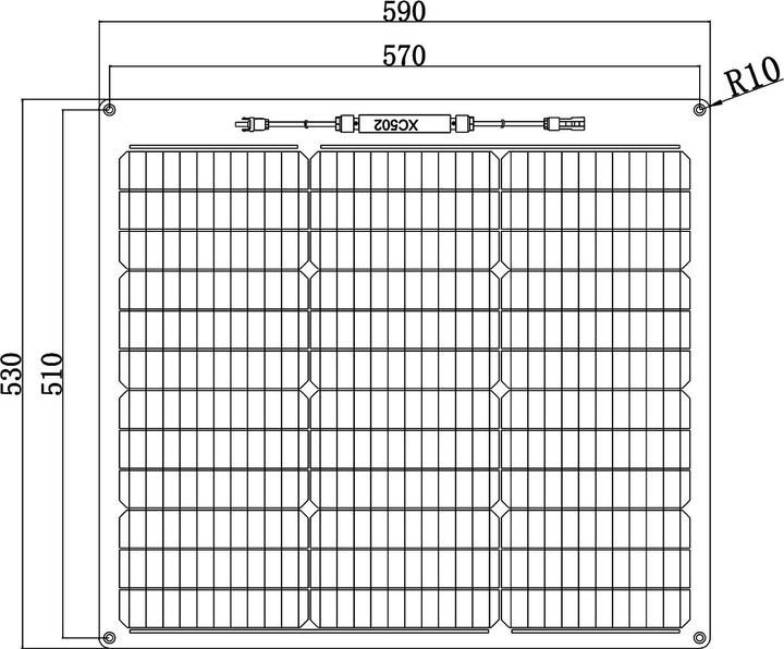 Immagine prodotto Enjoy solar Etfe (50 W, 1.80 kg)