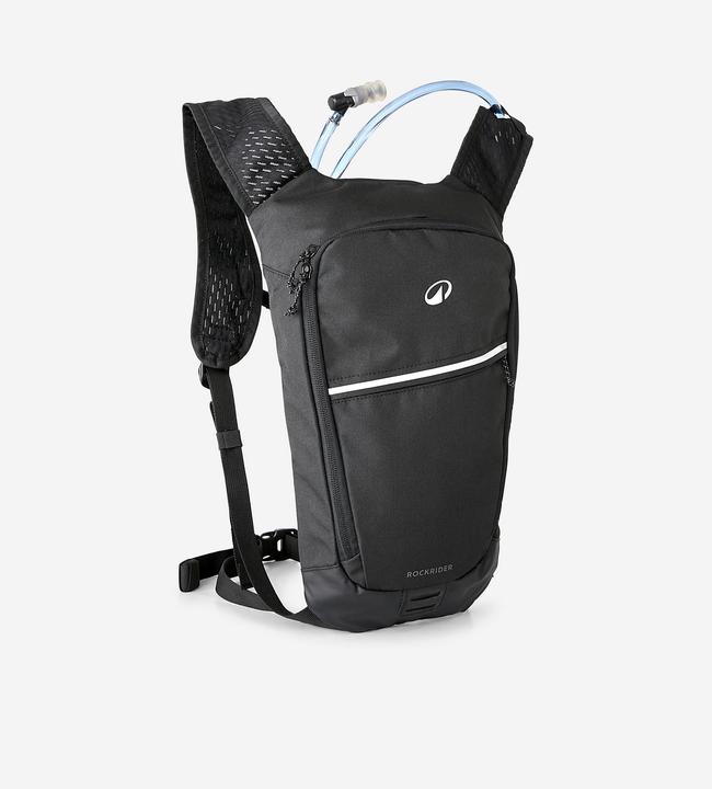 Actual product image Rockrider Fahrrad Trinkrucksack MTB 4 L / 1 L schwarz (4 l)