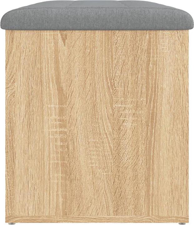 Immagine prodotto VidaXL Panca con vano portaoggetti in rovere Sonoma 82x42x45 cm (82 cm)