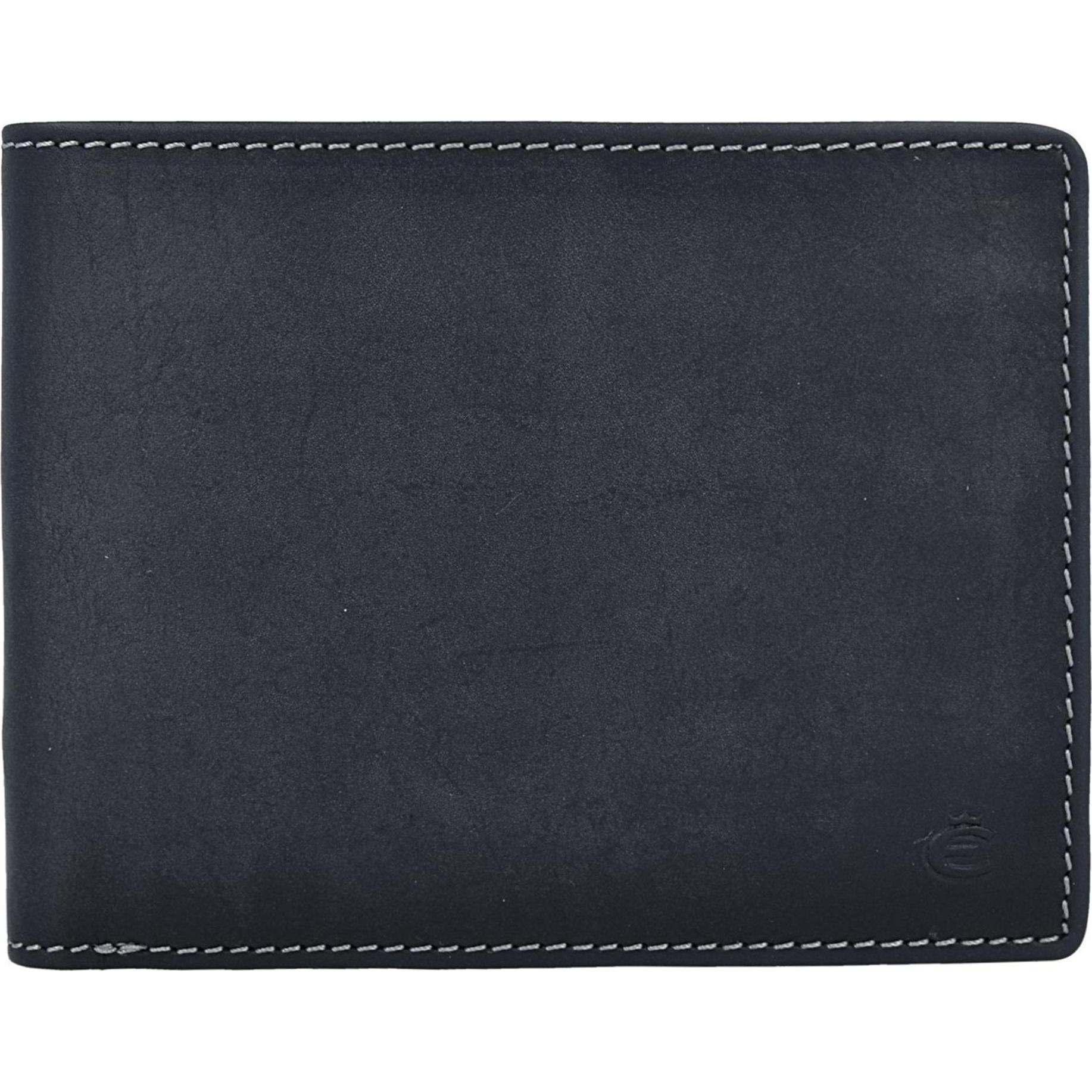 Esquire, Herren, Portemonnaie, Geldbörse DALLAS, Schwarz
