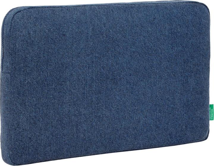 Actual product image Benetton Laptop sleeve Denim Blue 15.6" 39.5 x 27.5 x 3.5 cm (15.60")