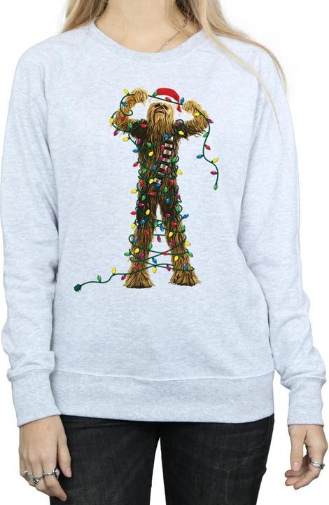 Image du produit Star Wars - Sweat CHEWBACCA CHRISTMAS LIGHTS - Femme (XL)