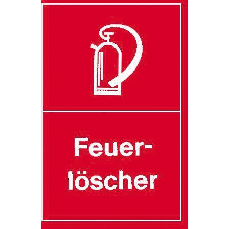 Magni, Sicherheitskennzeichnung, Warnschild 250x150mm Feuerlöscher
