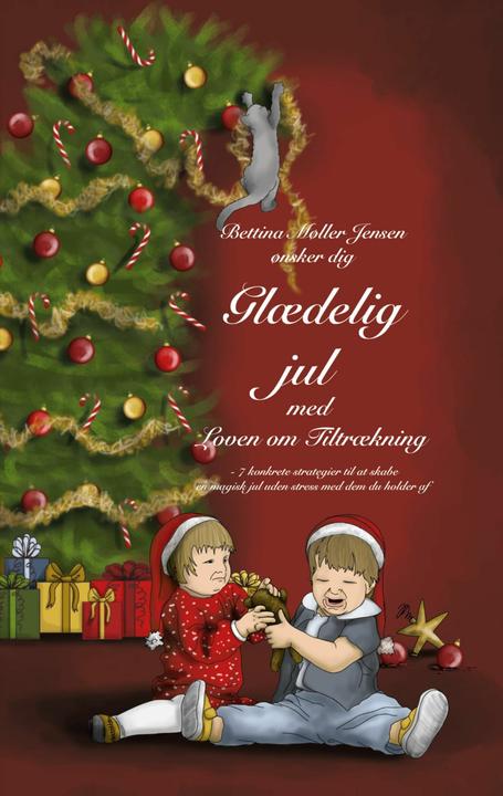 Produktbild Glaedelig jul med Loven om Tiltraekning (Dänisch, Bettina Møller Jensen, 2023)