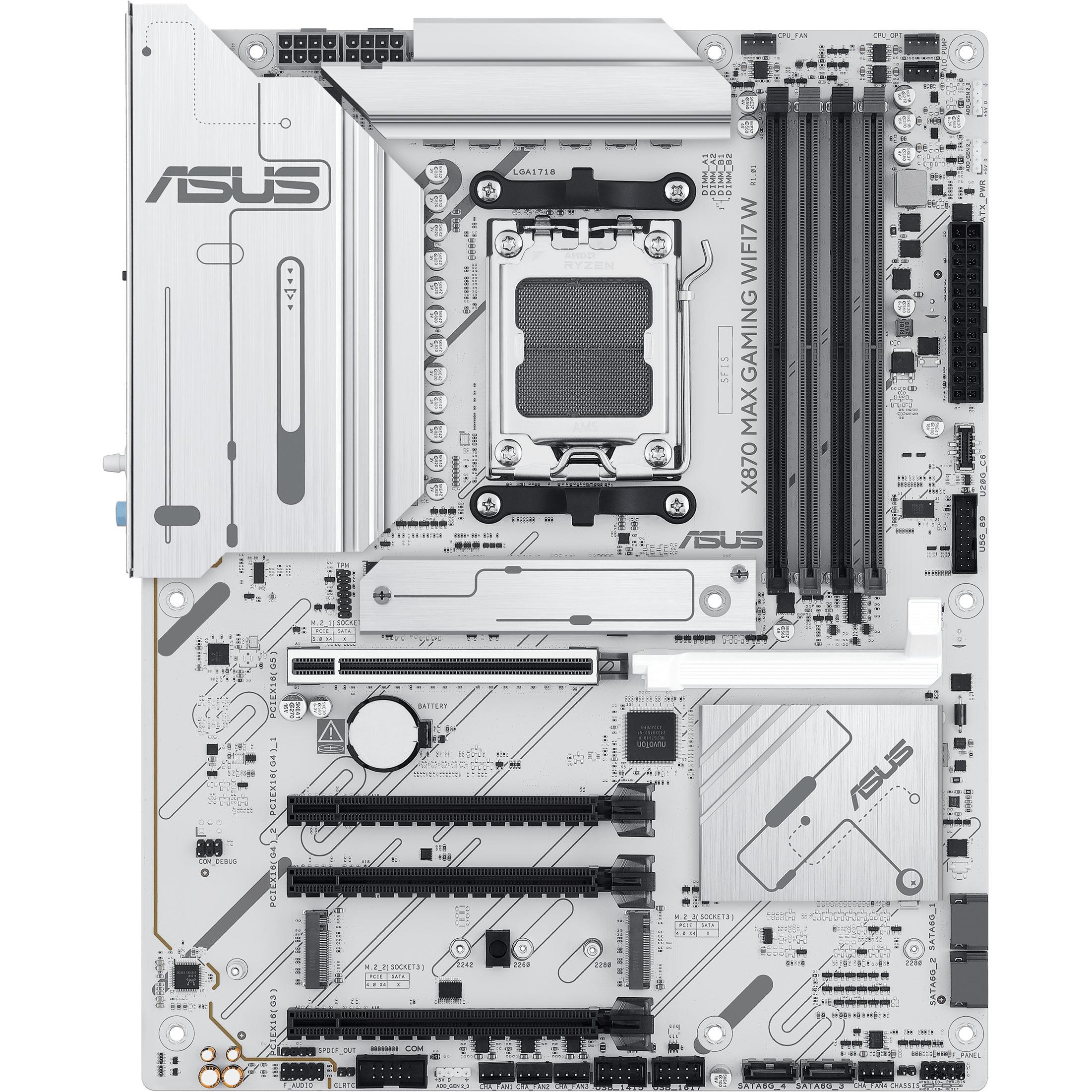ASUS X870 MAX GAMING WIFI7 (AM5, AMD X870, ATX), Mainboard