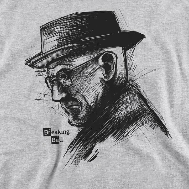 Image du produit Gildan - Sweat motif Heisenberg style Croquis - Adulte (S)