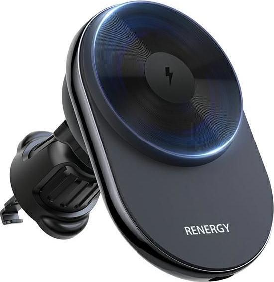 Araree uchwyt indukcyjny Renergy AM15V do kratki czarny/black MagSafe AR60-01798A