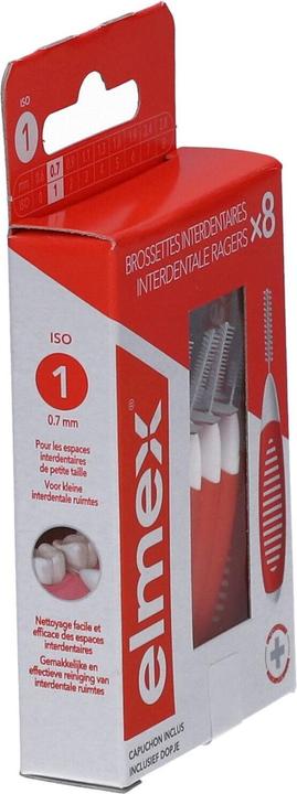 Actual product image Elmex Interdental Brushes (0.70 mm)