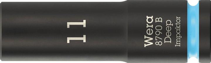 Actual product image Wera 8790 B Impaktor Deep SW Steckschlüssel 3/8, 11mm (11 mm)