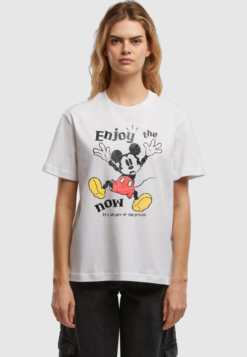 Produktbild Merchcode Mickey Mouse Enjoy The Now Tee - 199653 (L)