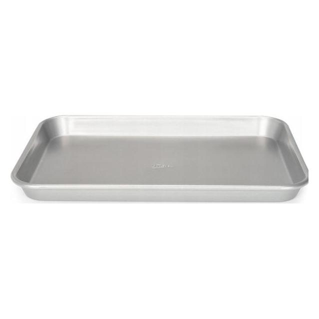 Patisse Bakplaat Met Zilveren Bovenkant 34x24cm, Bakplaat, Zilver