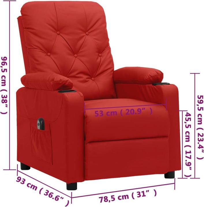 Produktbild vidaXL Relaxsessel elektrisch