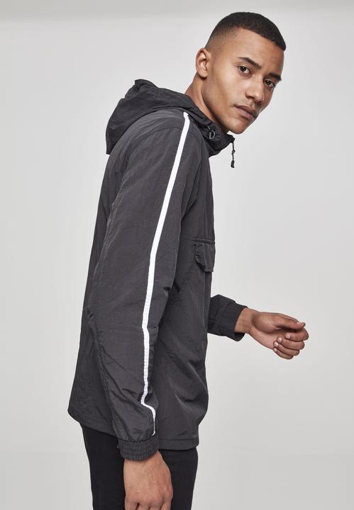 Actual product image Urban Classics Crinkle Nylon Pull Over Jacket (S)