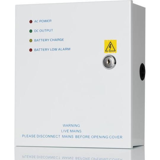 RS PRO Metal Box 12Vdc 1A PSU W/Charger Circuit, Componenti attivi