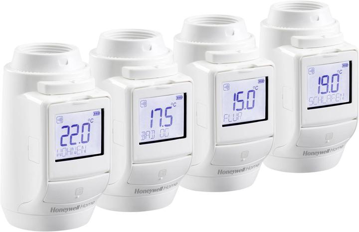 Actual product image Honeywell Radiator thermostat set evoho