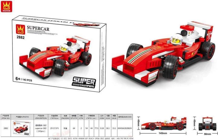 Image du produit Wange Voitures de course Super Champions