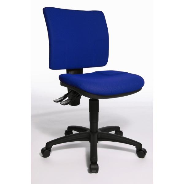 Thumbnail - Topstar, Bürostuhl, Bürostuhl U50, 8070 BC6 blau, schwarz Stoff